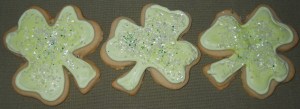 Luck 'O The Irish Cookies